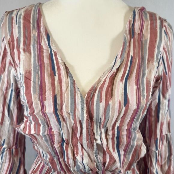 Audrey 3+1 colorful artistic print romper size small - Picture 2 of 7